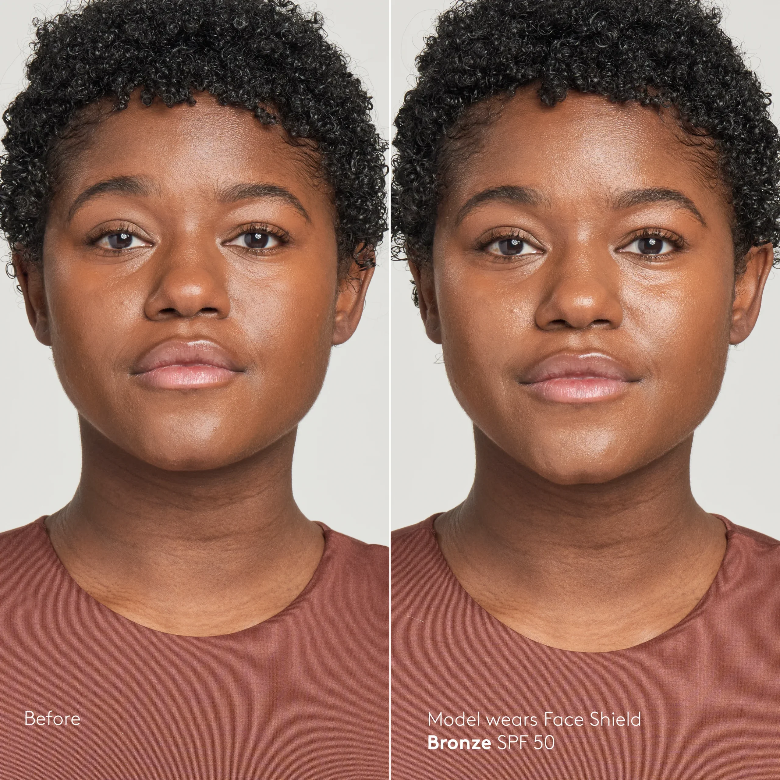CC Cream SPF 50 Face Shield Bronze Colorescience - imagine 5