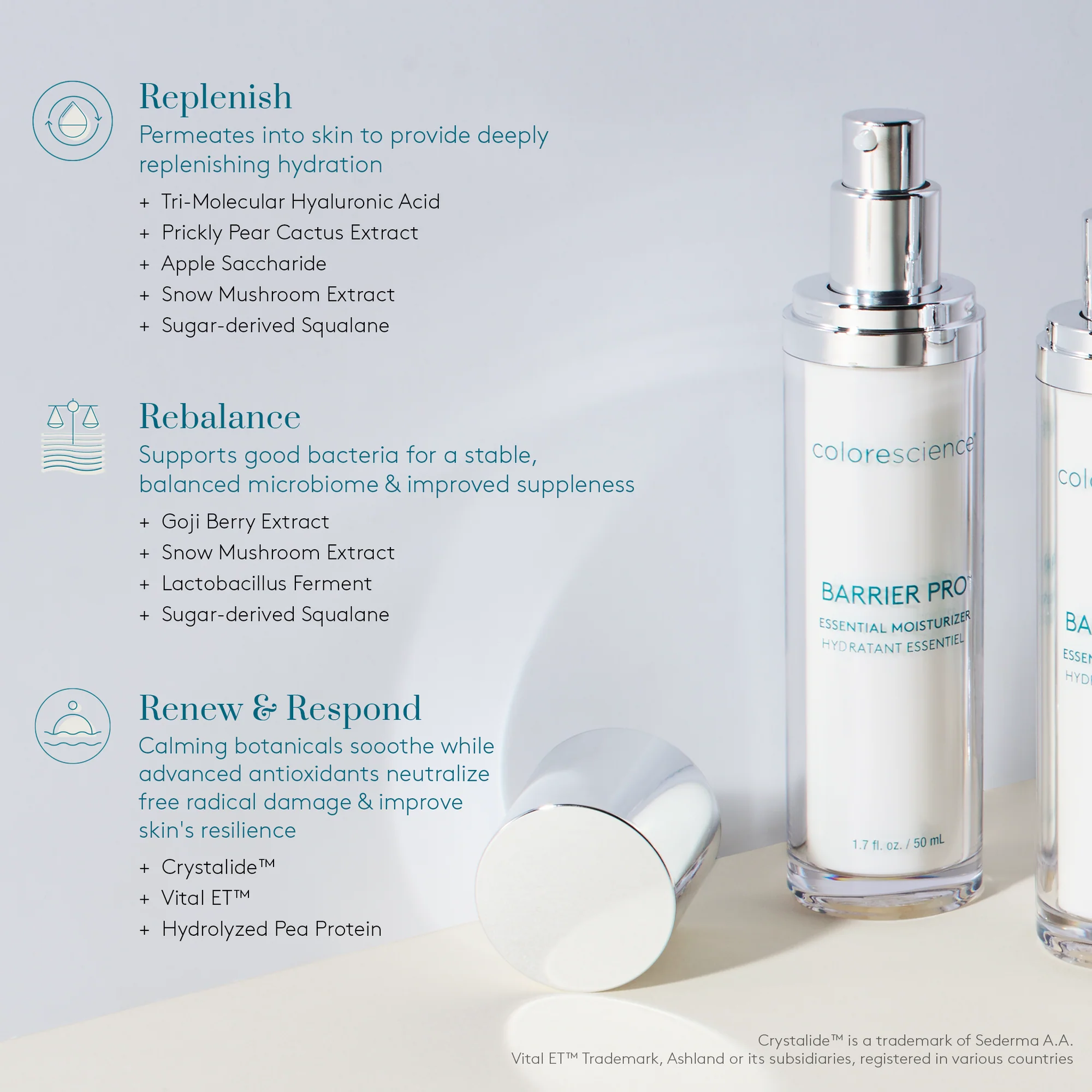 Cremă hidratantă Barrier Pro Essential Moisturizer Colorescience - imagine 3